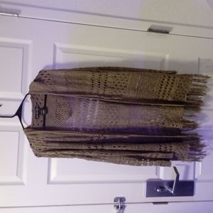 United States Sweaters size XL Hooded Crochetted sweater